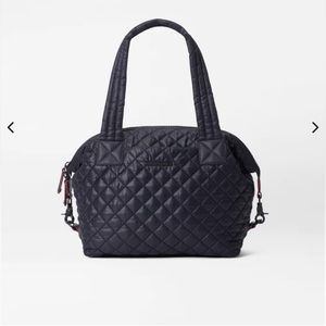 Barely used MZ Wallace Sutton tote in black. Comes with crossbody strap